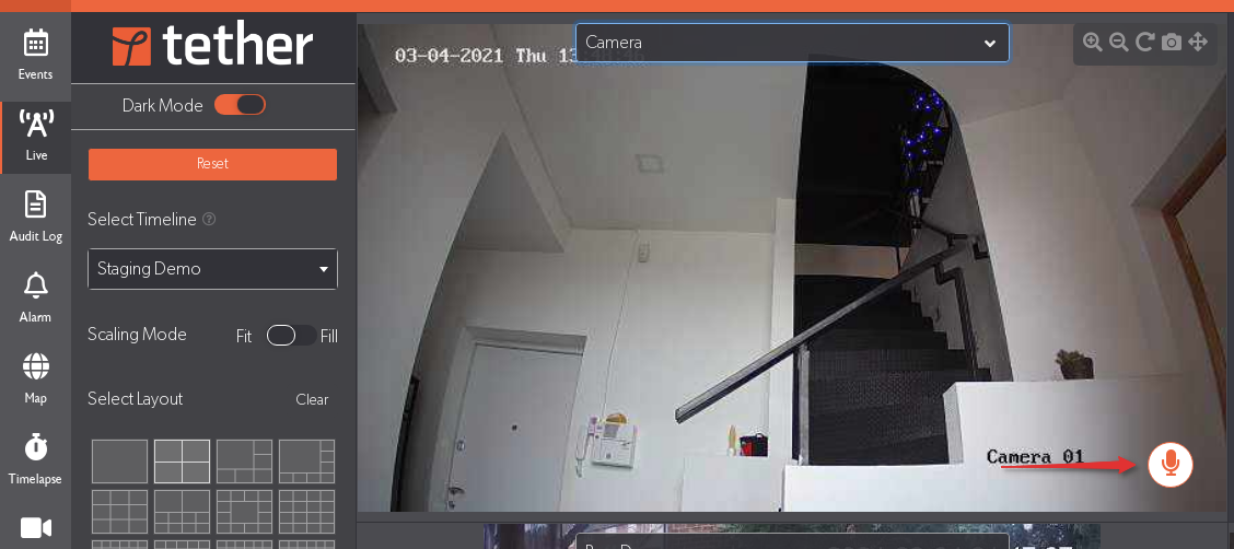 Microphone control icon